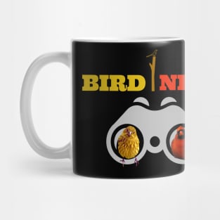 Birds In Binoculars Bird Nerd T-shirt Mug